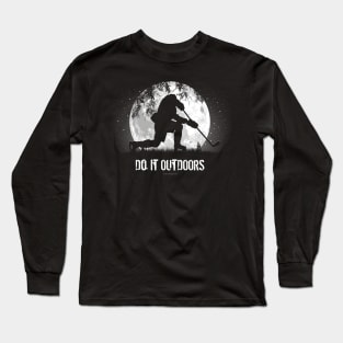 Do It Outdoors  (Hockey) Long Sleeve T-Shirt